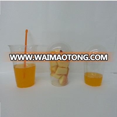 12/16/20oz disposable plastic PET cup