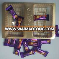 Wholesale Golden Plastic Packaging Tray For Candies